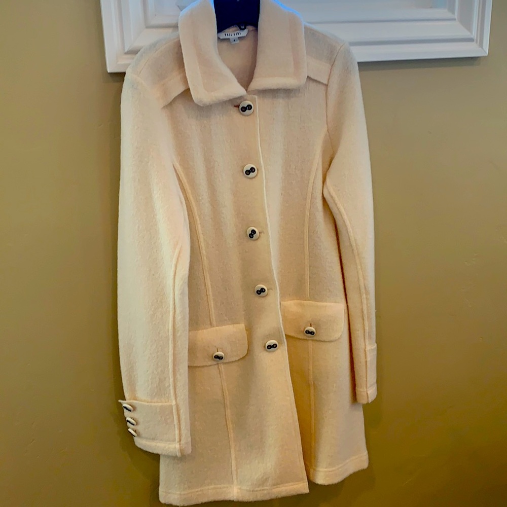 Cream/white tall girl jacket - worn once
